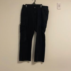Mens Black Cargo Pants